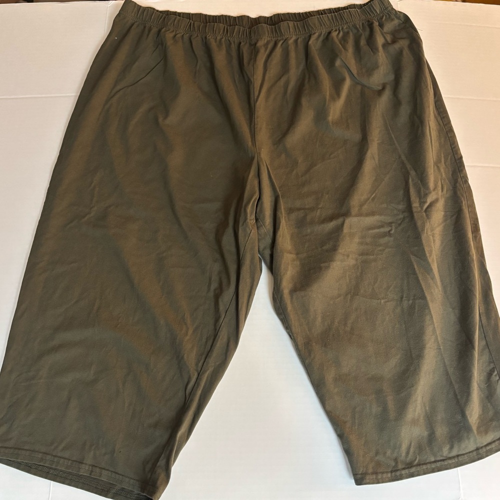 Woman Within Green Capris